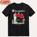 Champion Fernando Mendoza, Curt Cignetti And Bob Knight Indiana Football Shirt