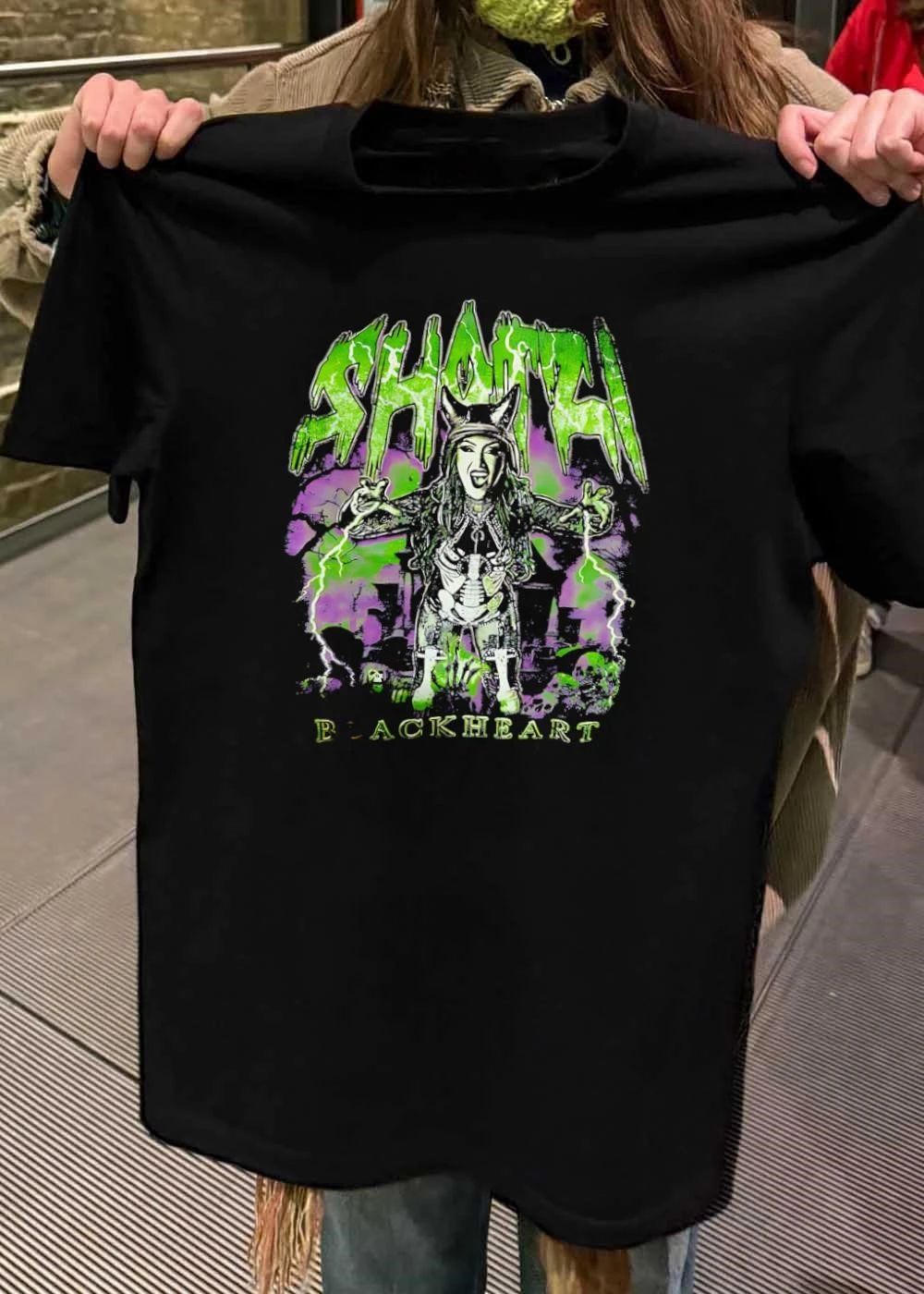 Shotzi Blackheart Shota Blackheart Pose Menacingly Lightning shirt