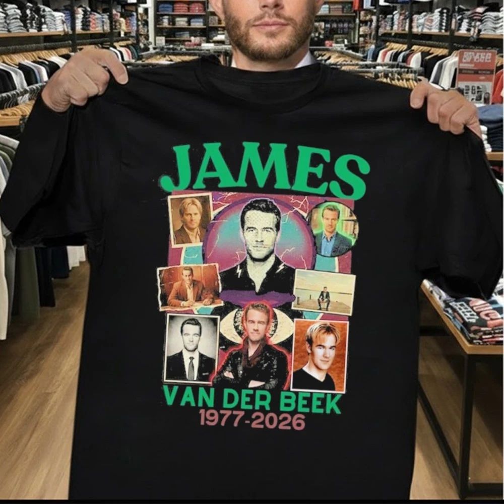 James Van Der Beek RIP Dawson Leery 90s Nostalgia Homage 90s TV Tribute Shirt