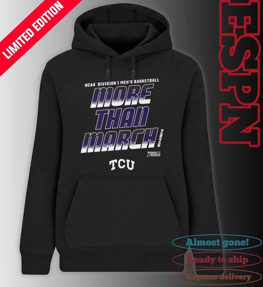 TCU Men’s Basketball More Than March 2026 Shirt