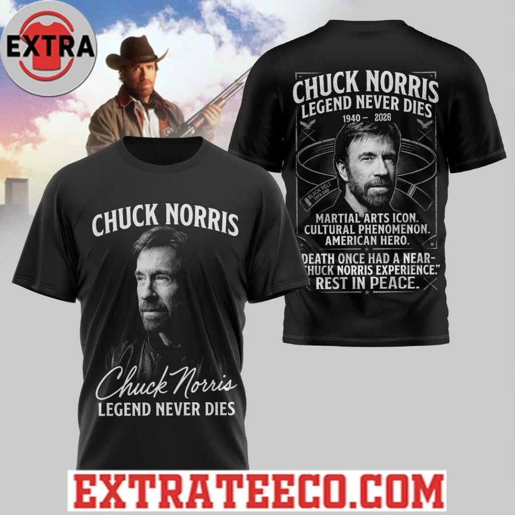 Chuck Norris Legend Never Dies T-Shirt