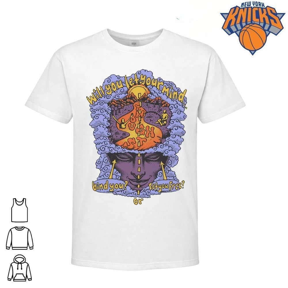 Psychadelic Mindfulness Spiritual Thought Street Will You Let Your Mind Bind You Shirt