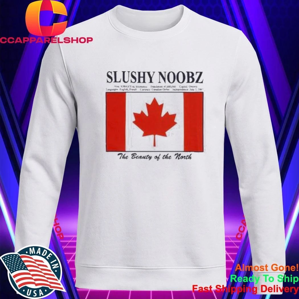 Slushy Noobz Canada Facts Shirt
