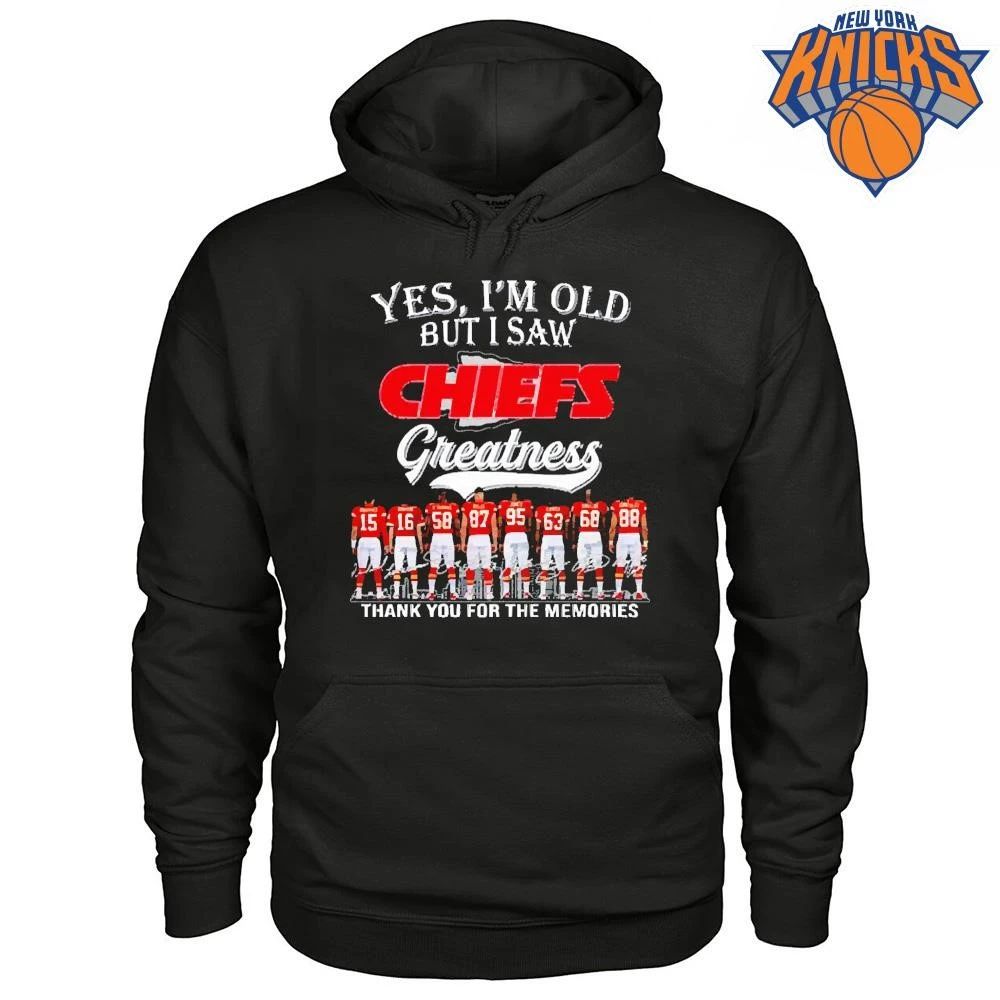 2026 Yes, I’m Old But I Saw Chiefs Greatness Shirt