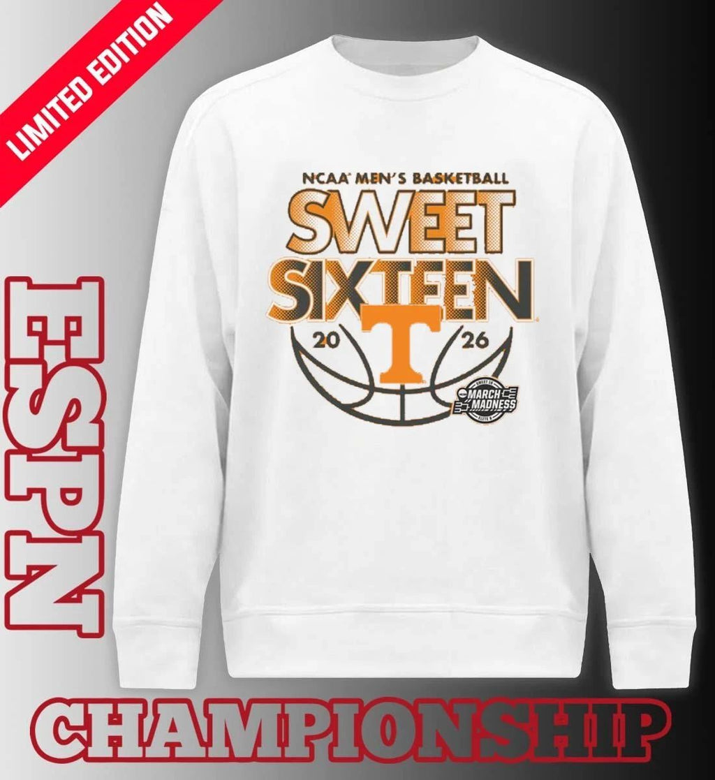 Sweet Sixteen 2026 Tennessee Men’s Basketball Shirt