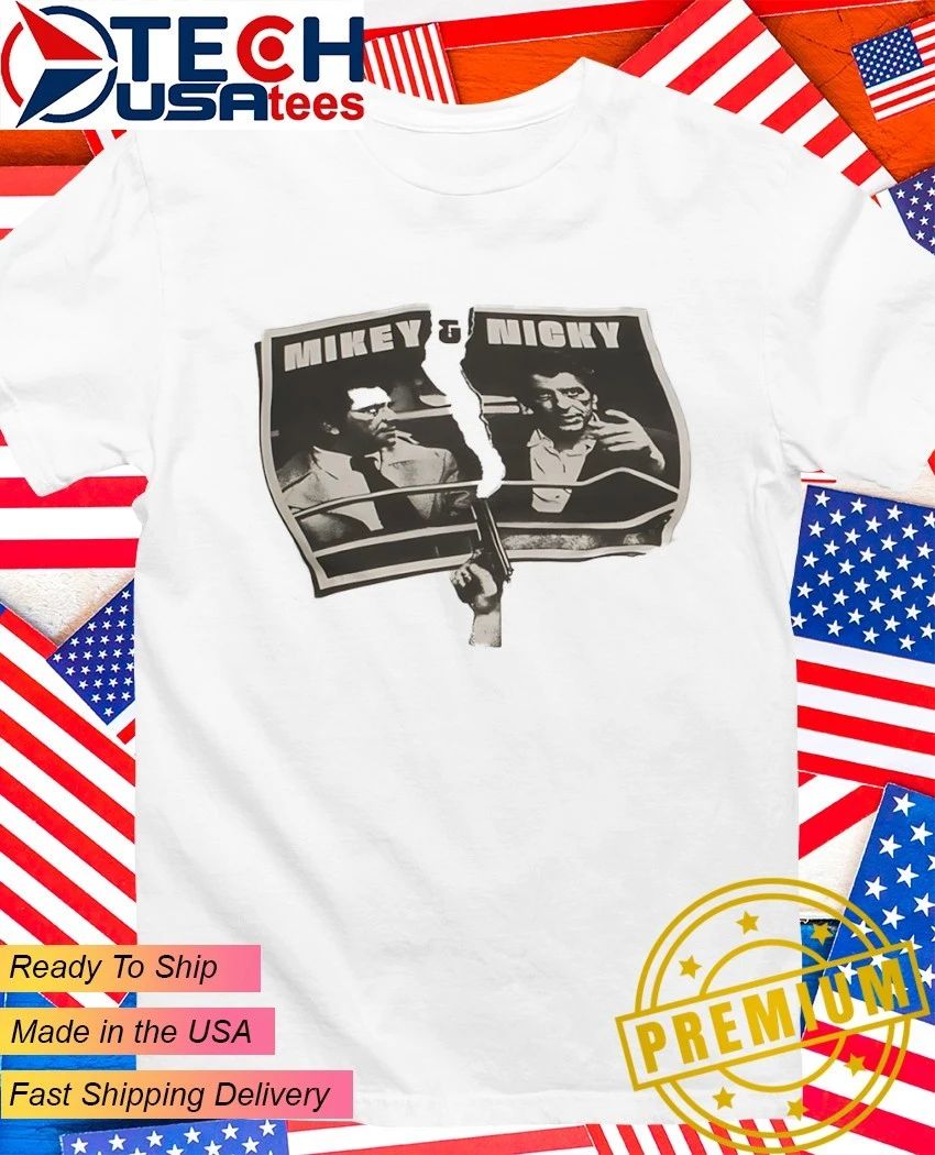 Mikey and Nicky 1976 vintage shirt