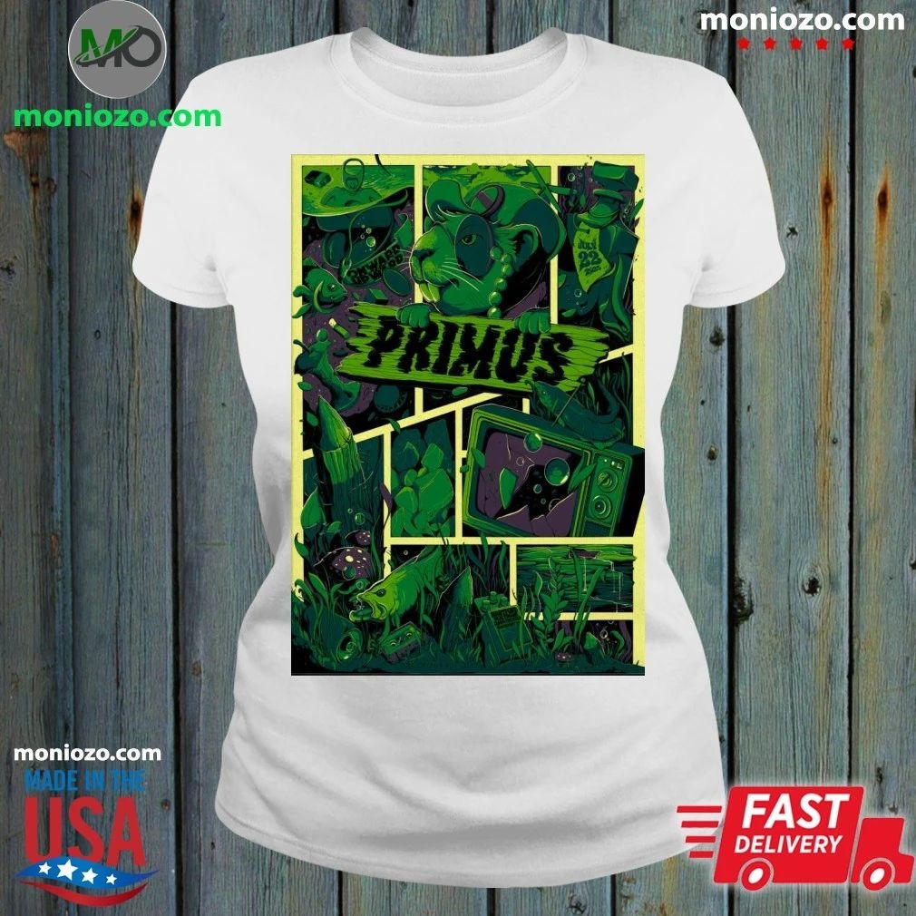 Primus In Bridgeport CT On July 22 2025 Poster Shirt