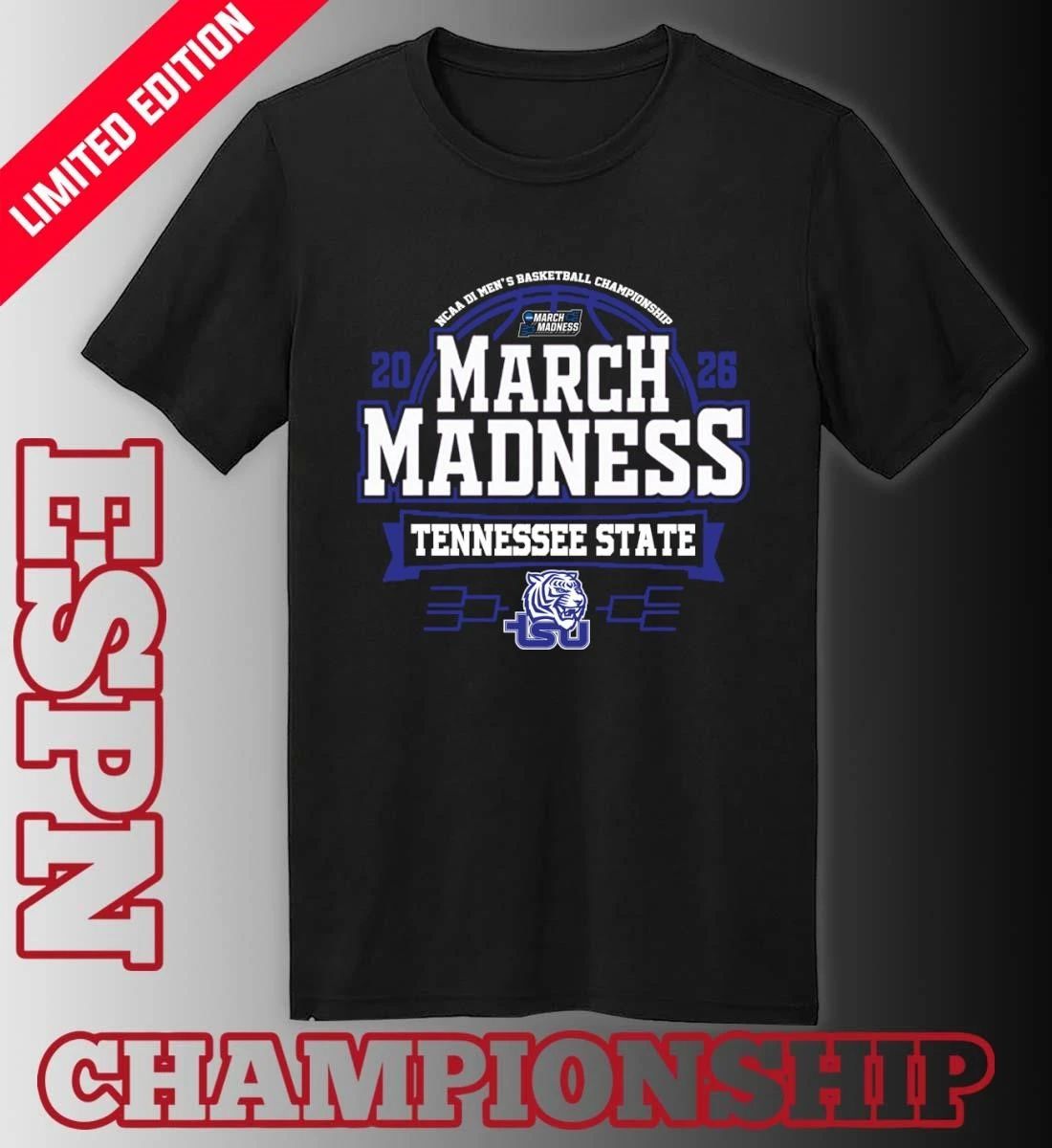 Tennessee State Tigers March Madness 2026 NCAA DI Men’s Basketball Tournament T-Shirt