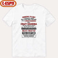 March – Thinking I’m Just A Spoiled Child Was Your First Mistake I’m A Spoiled Grandson Of Crazy Grandma Shirt