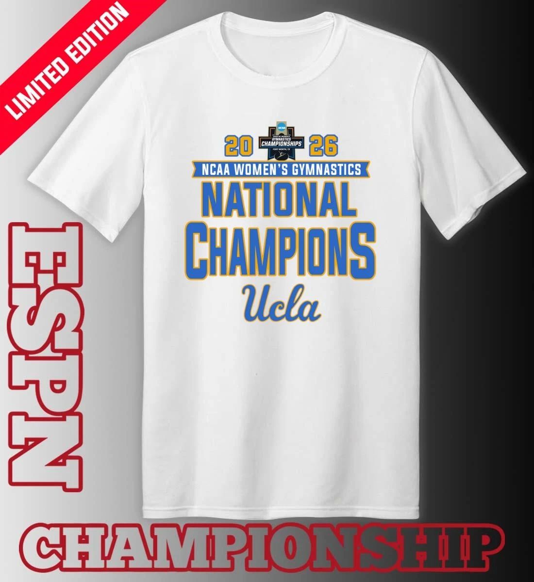 Ucla Bruins 2026 NCAA Women’s Gymnastics National Champions T-Shirt