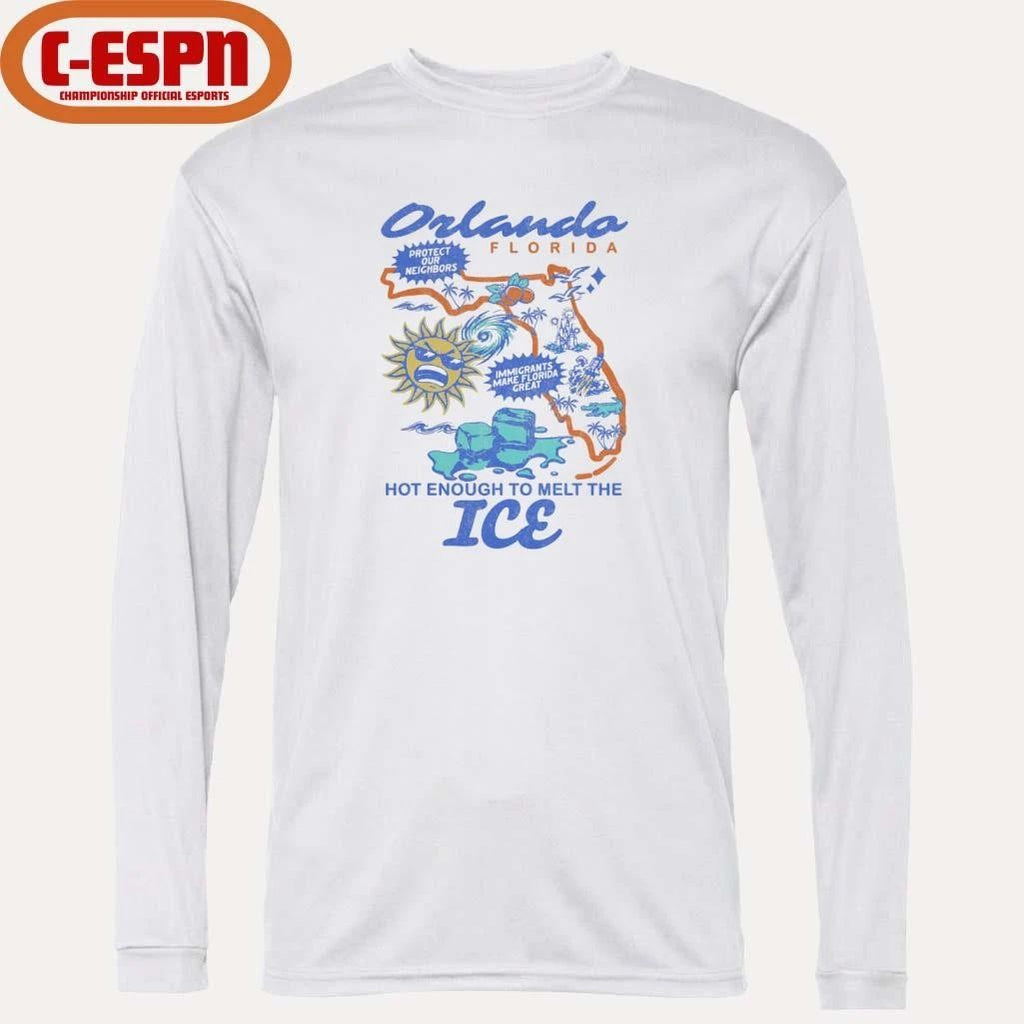 Orlando, FL Hot Enough To Melt The Ice T-Shirt
