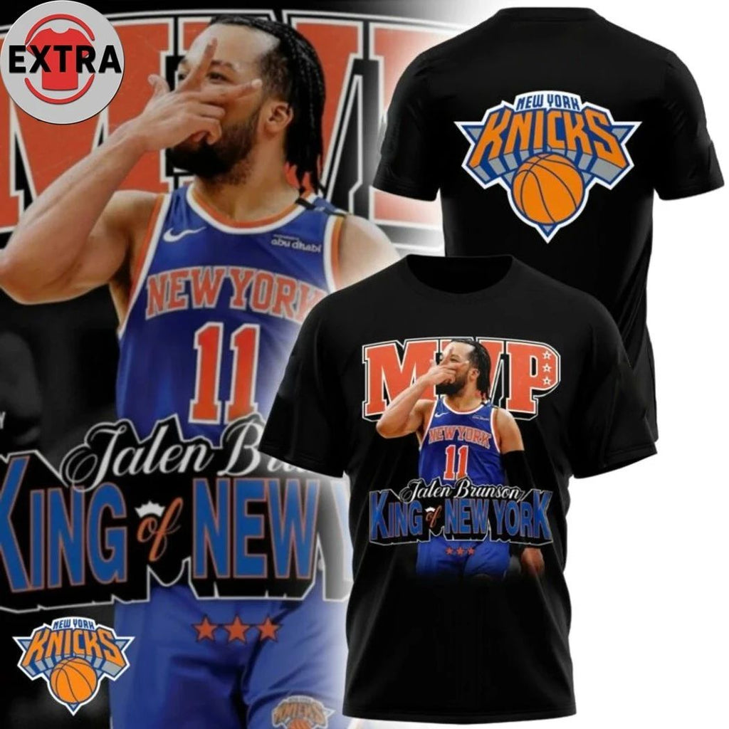 Original Jalen Brunson MVP King of New York Logo Shirt