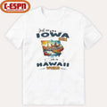 Just An Iowa Girl In A Hawaii World Retro Shirt