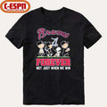 The Peanuts Characters Forever X Atlanta Braves Shirt