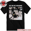 Original Bold Social Commentary Ice On Ice Violence T-Shirt