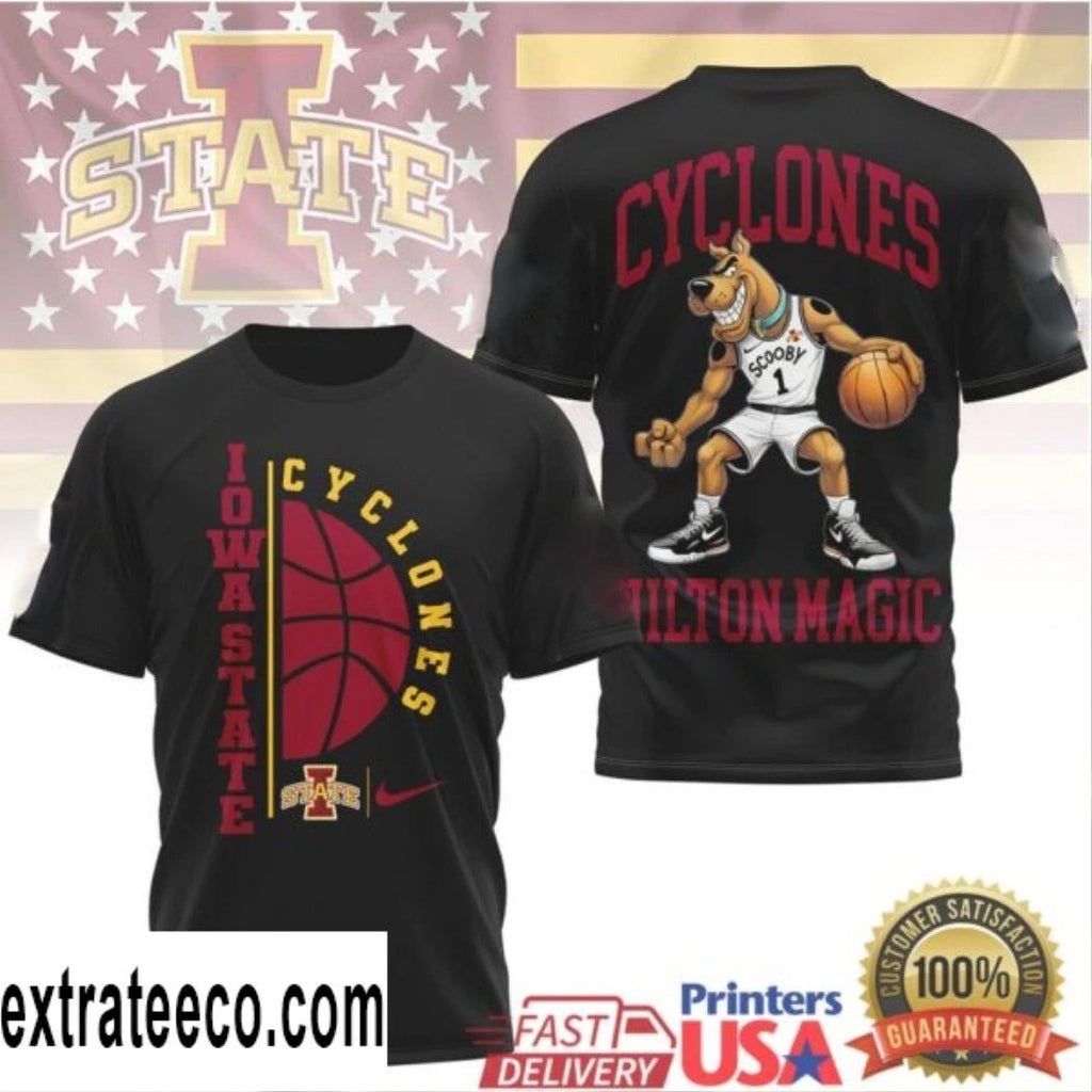 Iowa State Cyclones Hilton Magic Basketball Logo Shirt