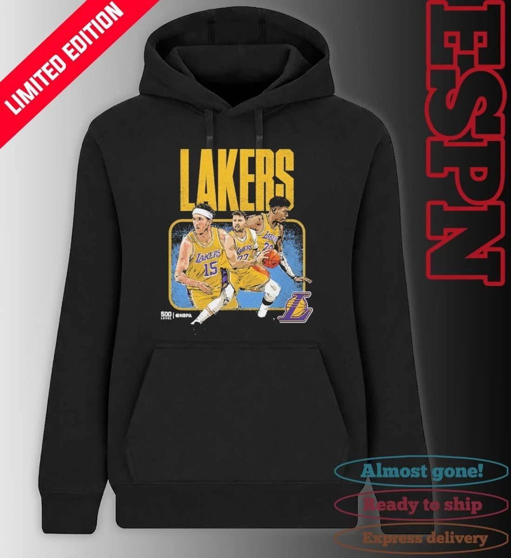 Los Angeles Lakers 2026 Playoffs Trio Player Shirt
