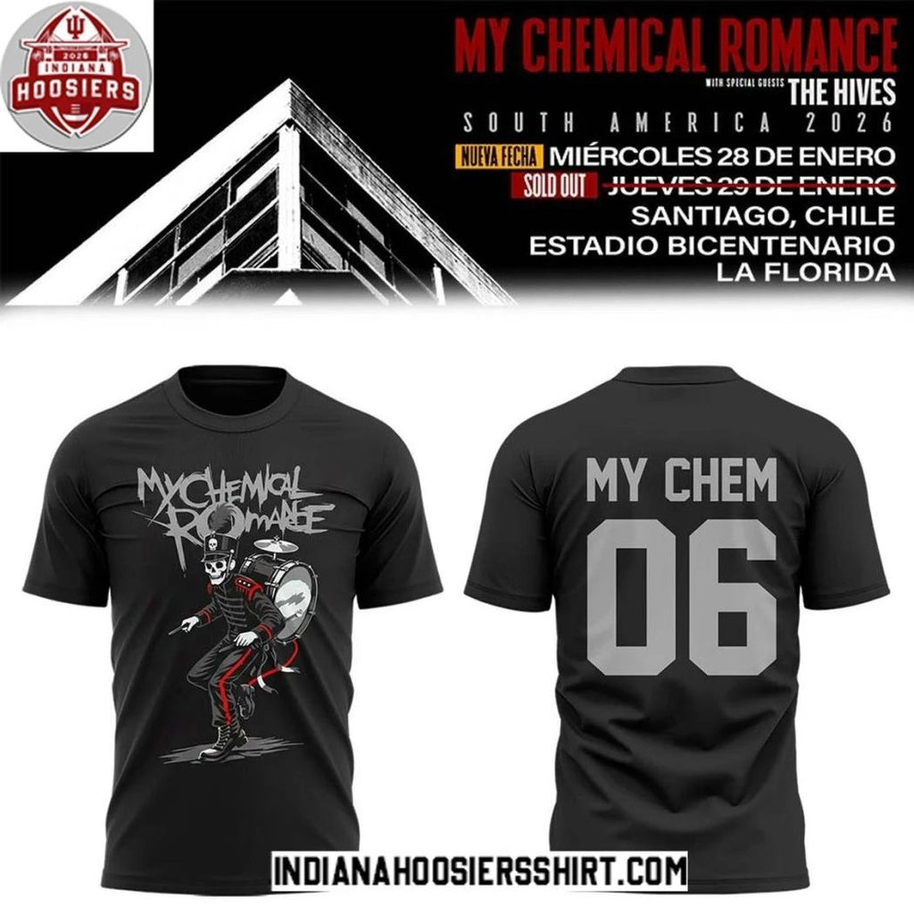 My Chemical Romance The Black Parade 2026 Tour In Chile Hoodie T-Shirt