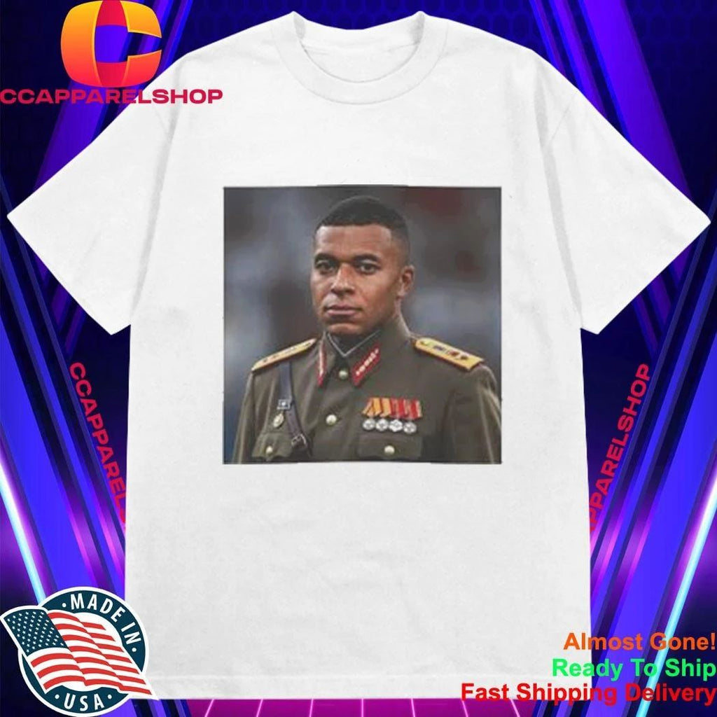 Dictator Kylian Mbappe Military Uniform Meme Shirt