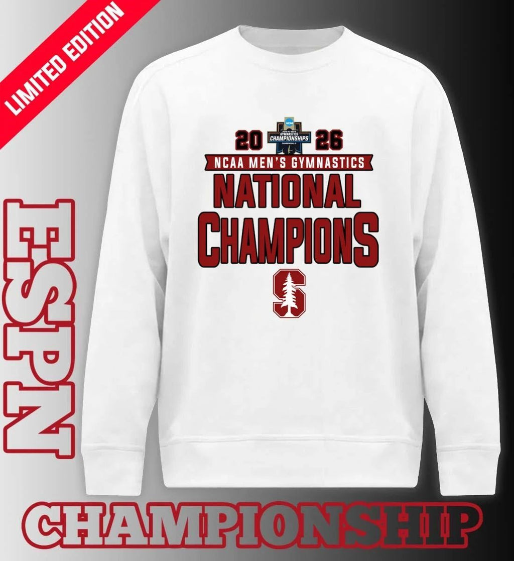 Stanford Cardinal 2026 NCAA Men’s Gymnastics National Champions Shirt