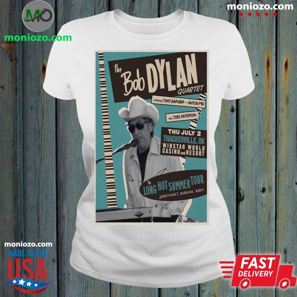 Original Bob Dylan WinStar World Casino and Resort in Thackerville, Oklahoma July 02 2026 Poster Shirt