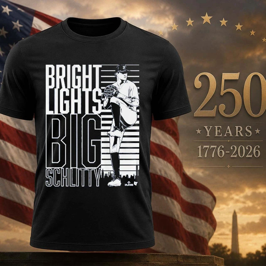 Cam Schlittler Bright Lights, Big Schlitty T-Shirt