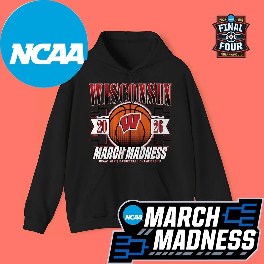 Wisconsin Badgers MBB 2026 NCAA Women’s Basketball Championship March Madness Logo Shirt