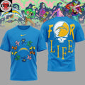 Original Los Angeles Chargers 2025-2026 Grateful Dead Forever Logo Hoodie T-Shirt