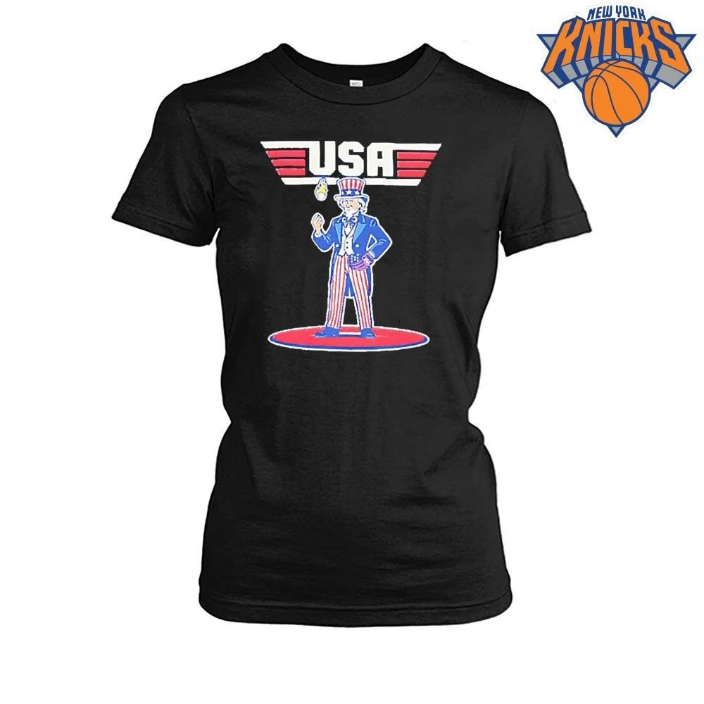 USA Uncle Sam Patriotic Top Gun Maverick Baseball Shirt