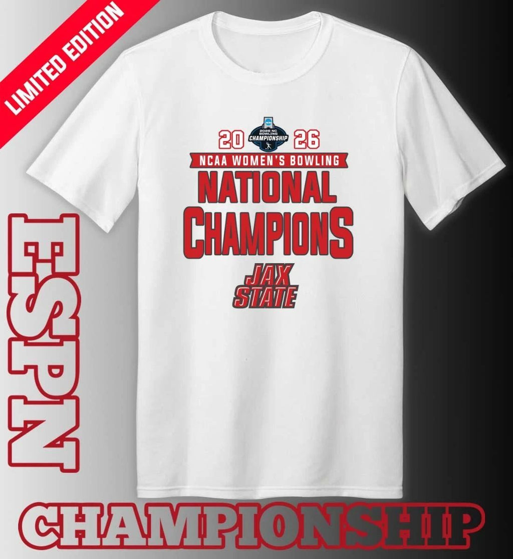 Jacksonville State Gamecocks 2026 NCAA Women’s Bowling National Champions Shirt