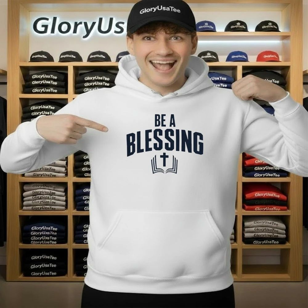 Drake Maye Be a Blessing Heavy Blend Shirt