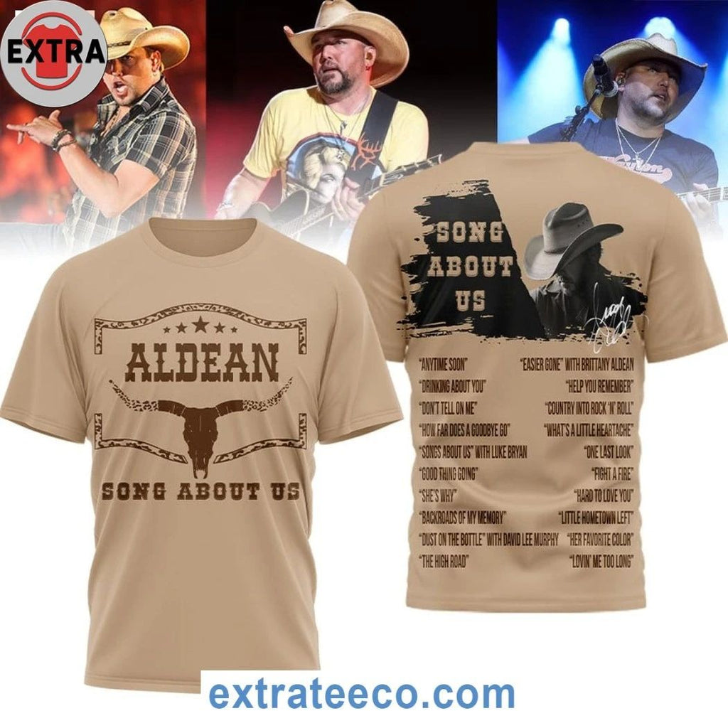 Jason Aldean Song About Us Logo Hoodie Shirt