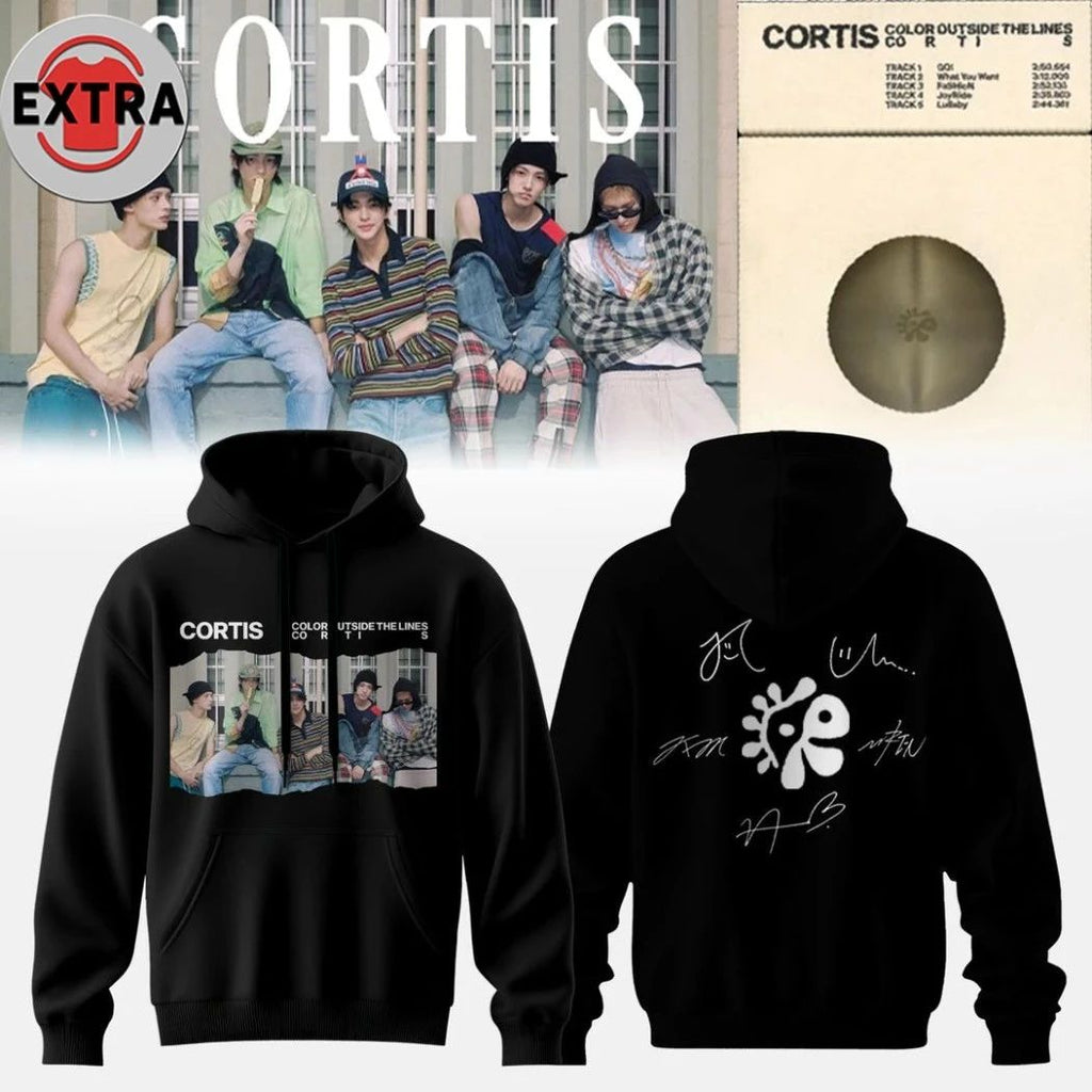 CORTIS Color Outside The Lines Tour Signature T-Shirt