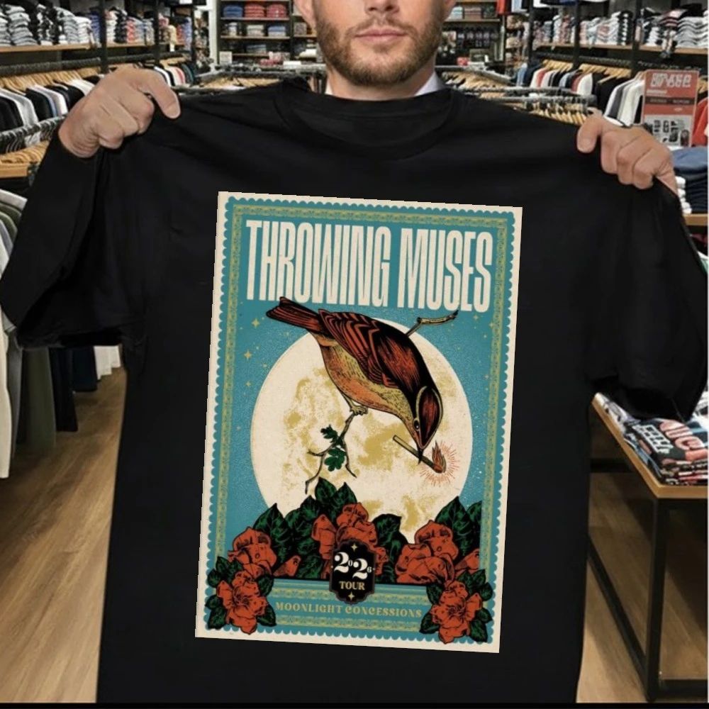 Throwing Muses 2026 Tour Moonlight Concessions poster Shirt