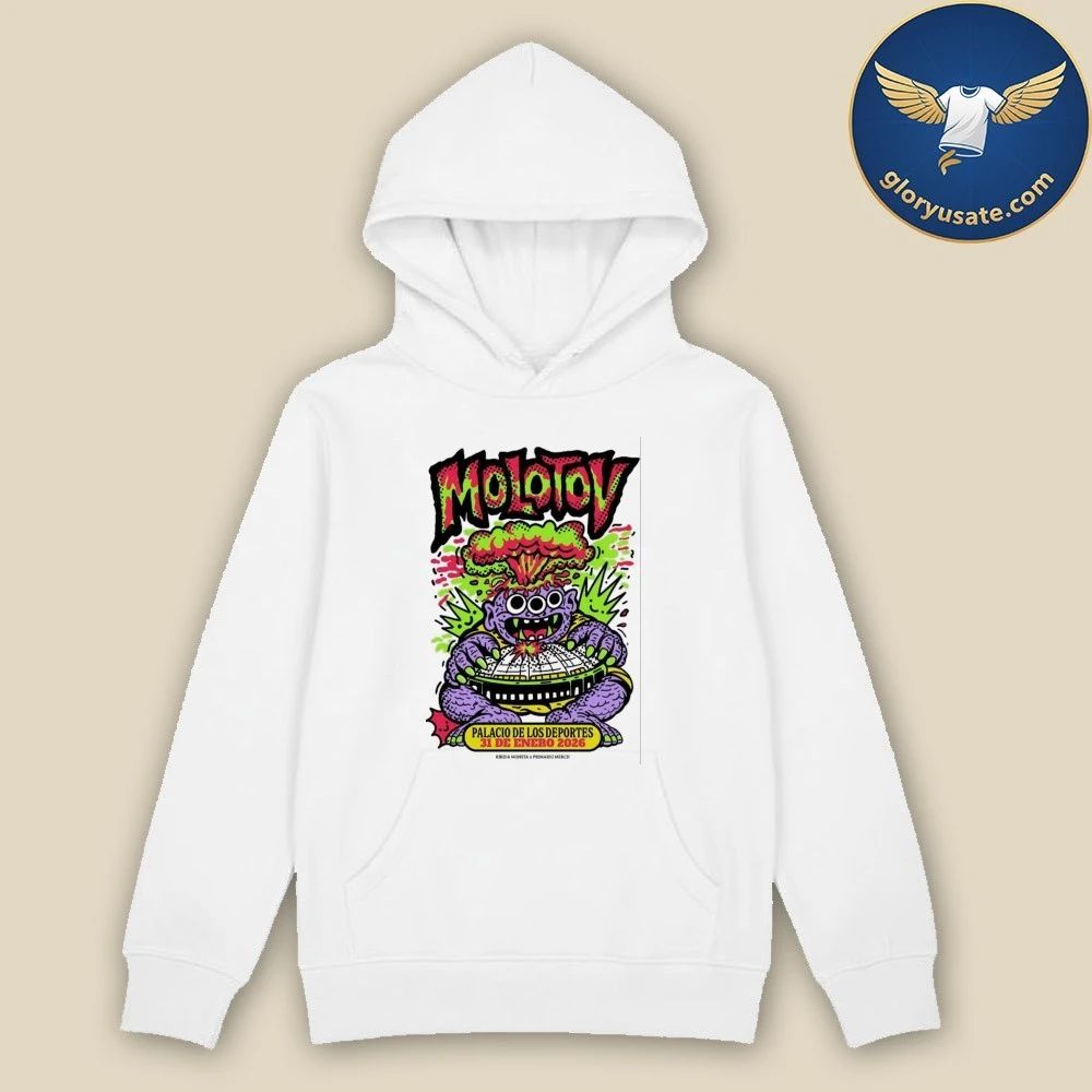 Molotov Palacio De Los Deportes January 31 2026 Concert Poster Shirt