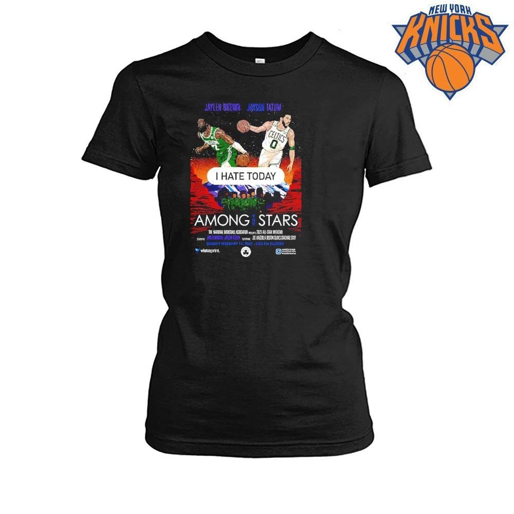 Jaylen Brown Jayson Tatum Boston Celtics Among The Stars Shirt