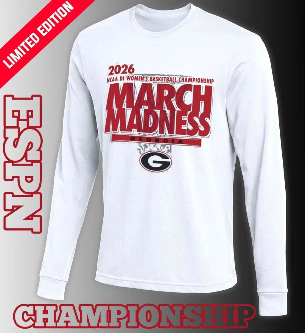 Georgia Women’s Basketball Single Team 2026 NCAA March Madness Shirt