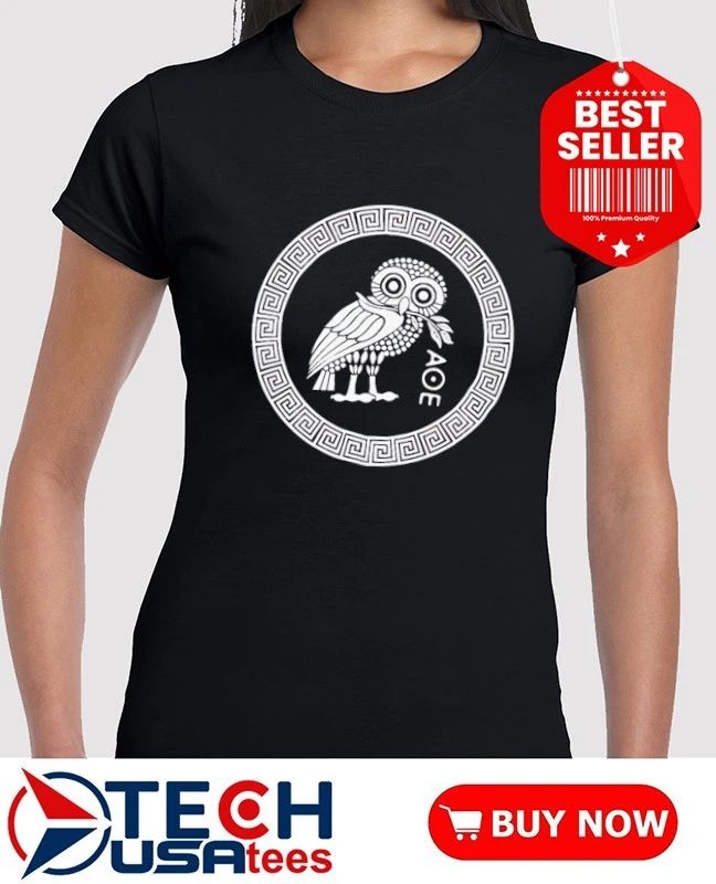 Owl of Athena logo shirt