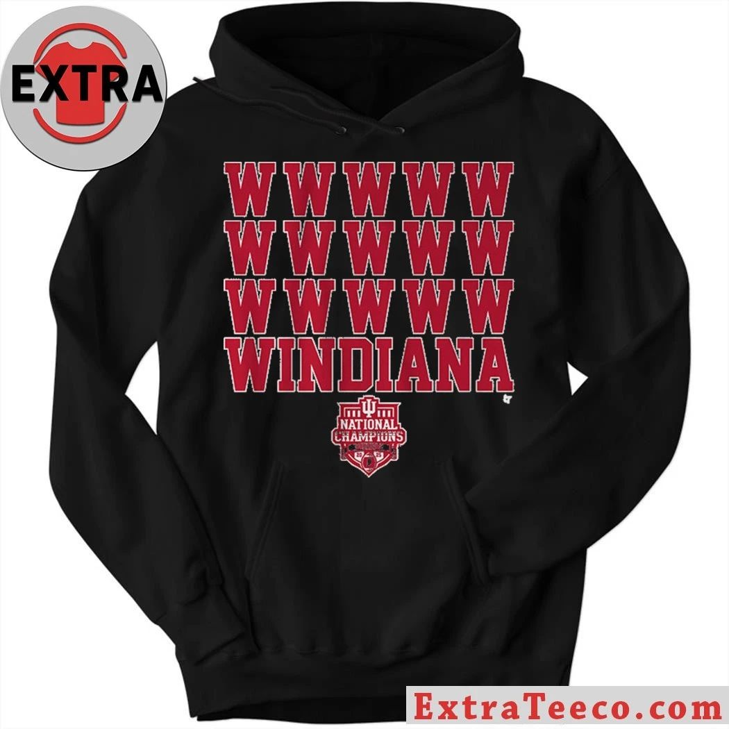 Indiana Football Windiana 2025 National Champions Shirt