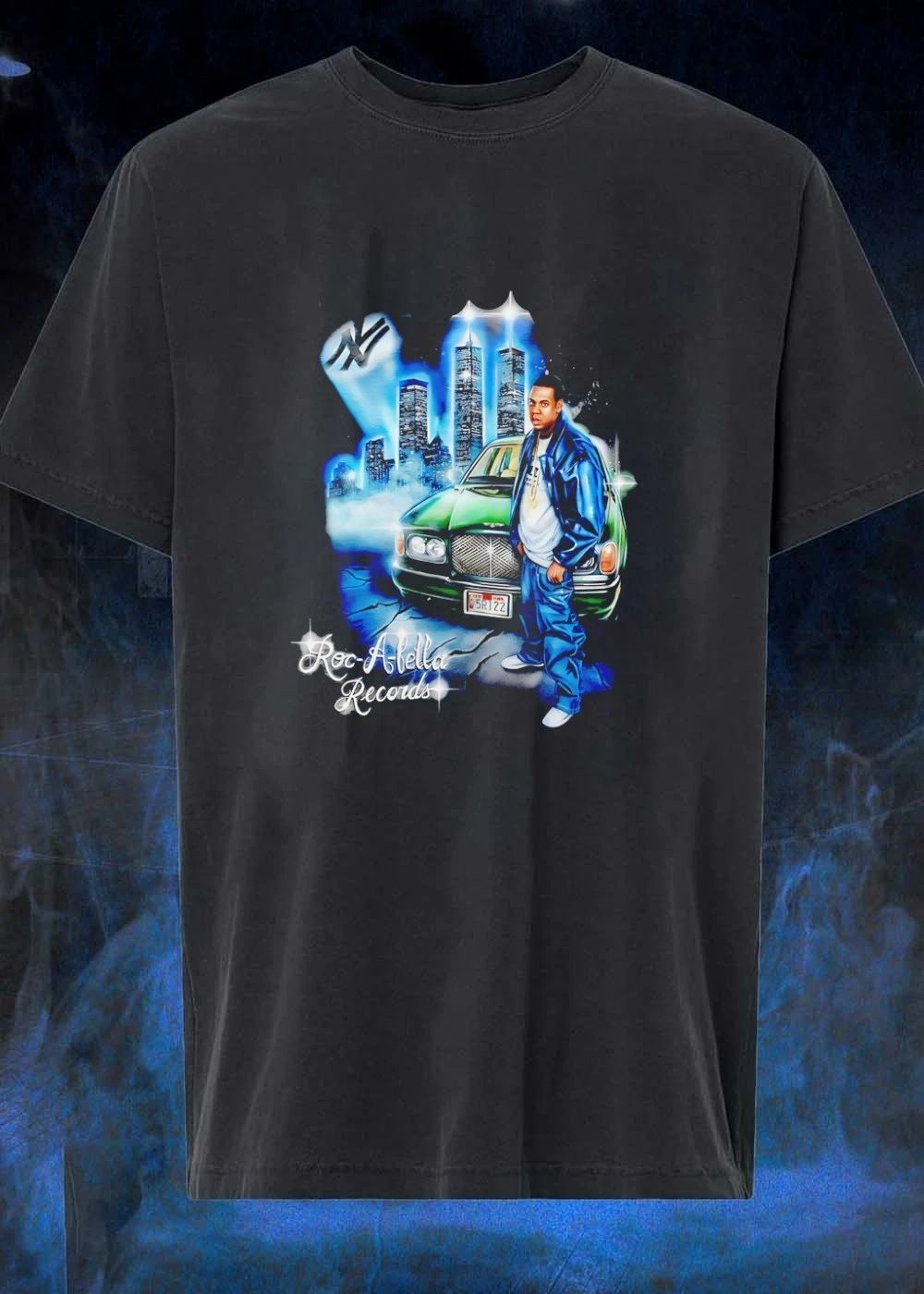 Roc-A-Fella Records Jay-Z Bentley Twin Towers shirt