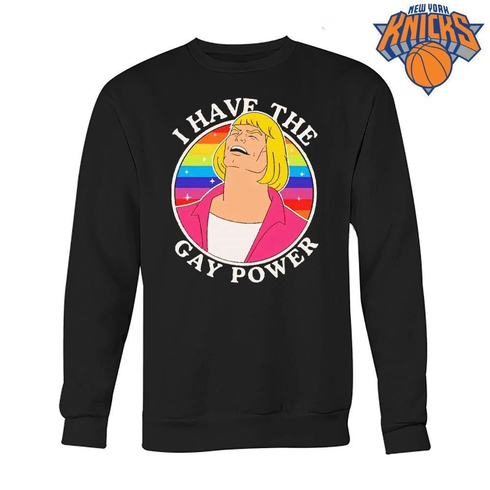 He Man I Have The Gay Power Rainbow Retro Meme Shirt