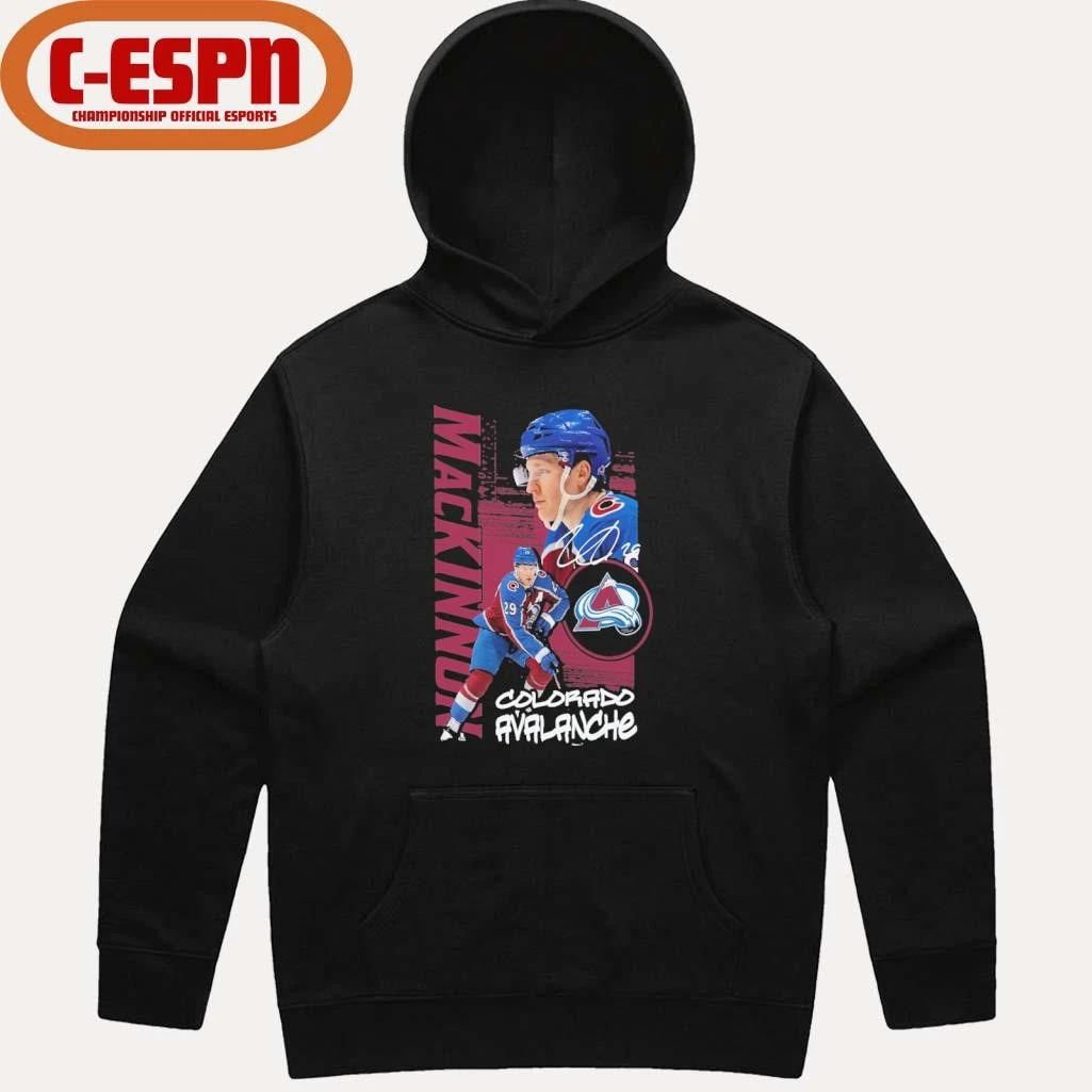 Nathan MacKinnon Colorado Avalanche Vintage Playmaker T-Shirt