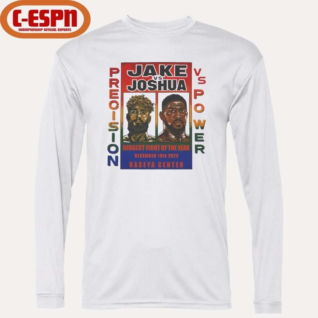 Jake Paul Wear knocked out Jake Vs Joshua shirt