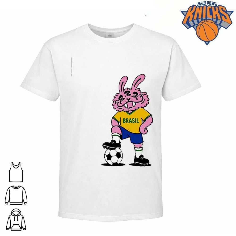 Pink Fluffy Monster Brasil Football Team Supporter Shirt