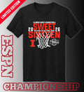 Illinois Men’s Basketball 2026 Sweet Sixteen The Road To The Final Four Shirt