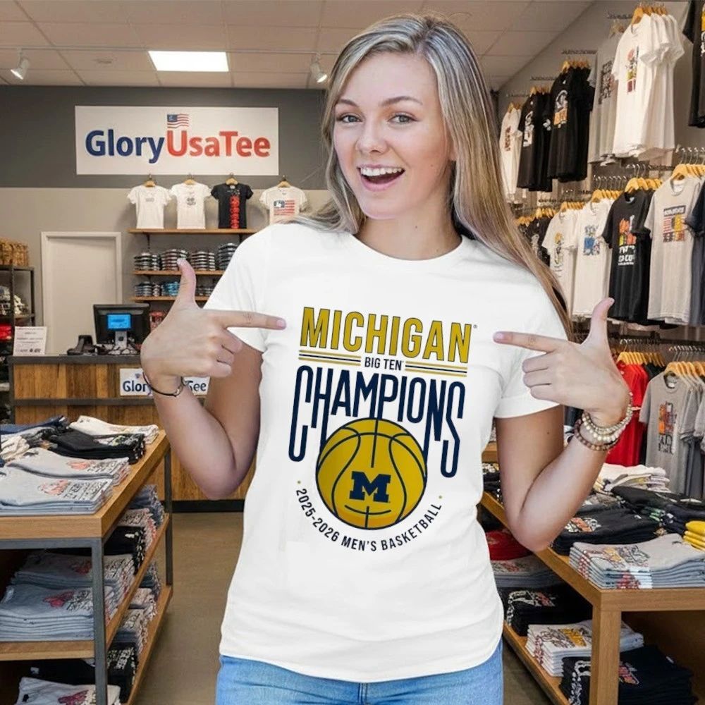 Michigan Men’s Basketball 2025-2026 Big Ten Regular Season Champions Shirt