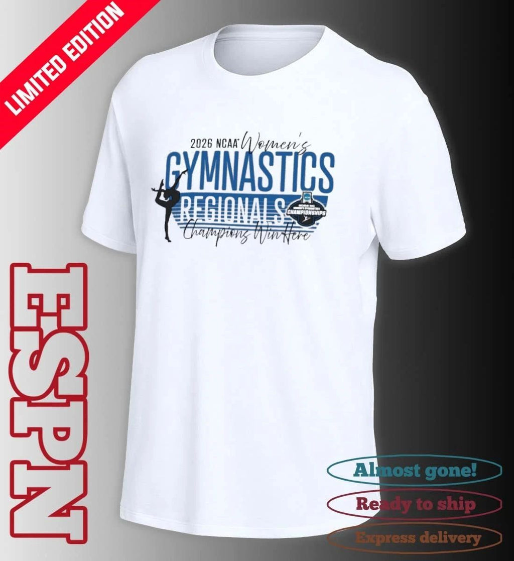 Champions Win Here 2026 NCAA Women’s Gymnastics Regionals T-Shirt