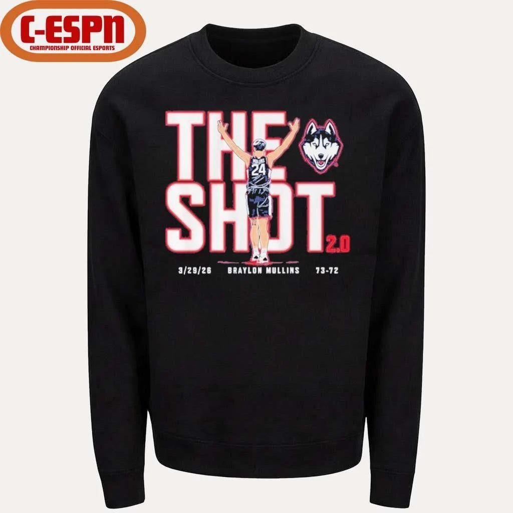The Shot Braylon Mullins Uconn Huskies For The Win Shirt