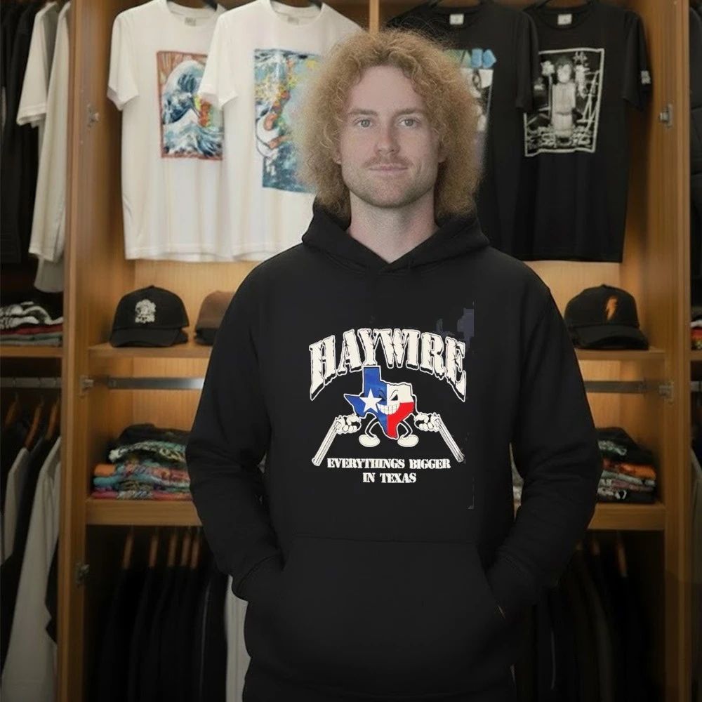 Haywire X Drain Headline Is Your Friend Tour 2026 Texas Run Shows Merch Everything Bigger In Texas T-Shirt