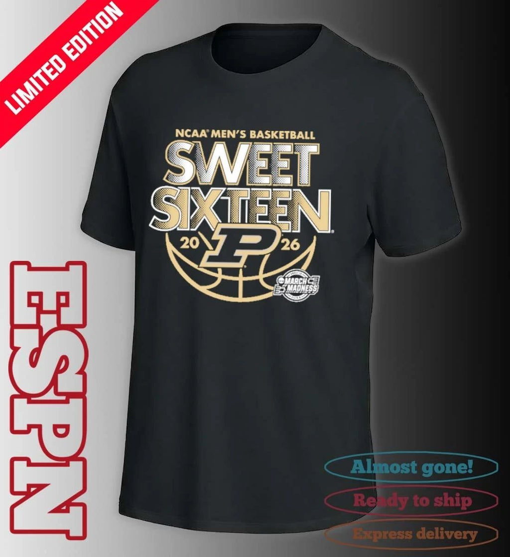 Sweet Sixteen 2026 Purdue Men’s Basketball Shirt
